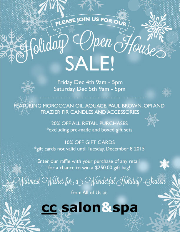 CC Holiday 2015 Open House